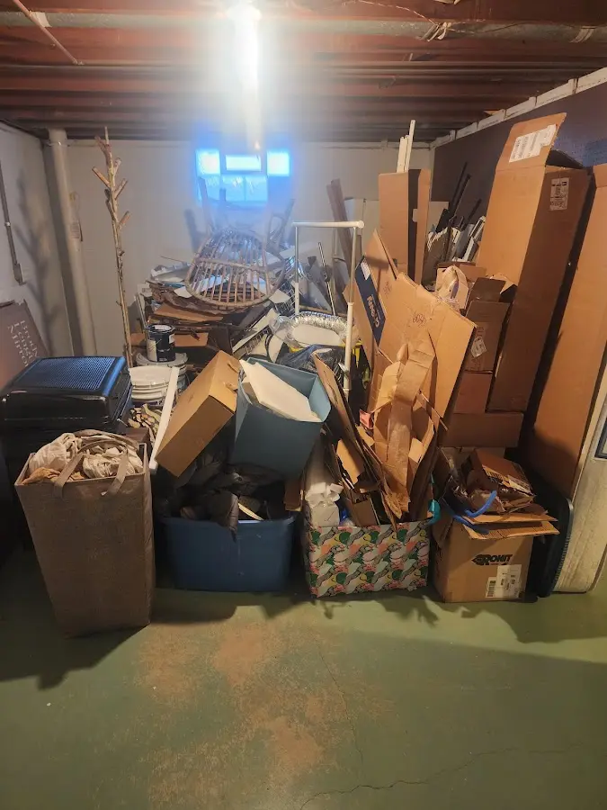 Roll-off dumpster container at job site for Construction Dumpster Rental in Pelican Marsh